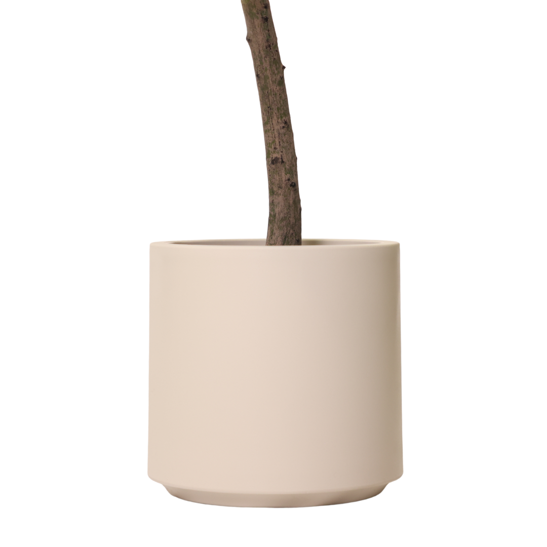 21.5 cm Dekorpotte Sandstein