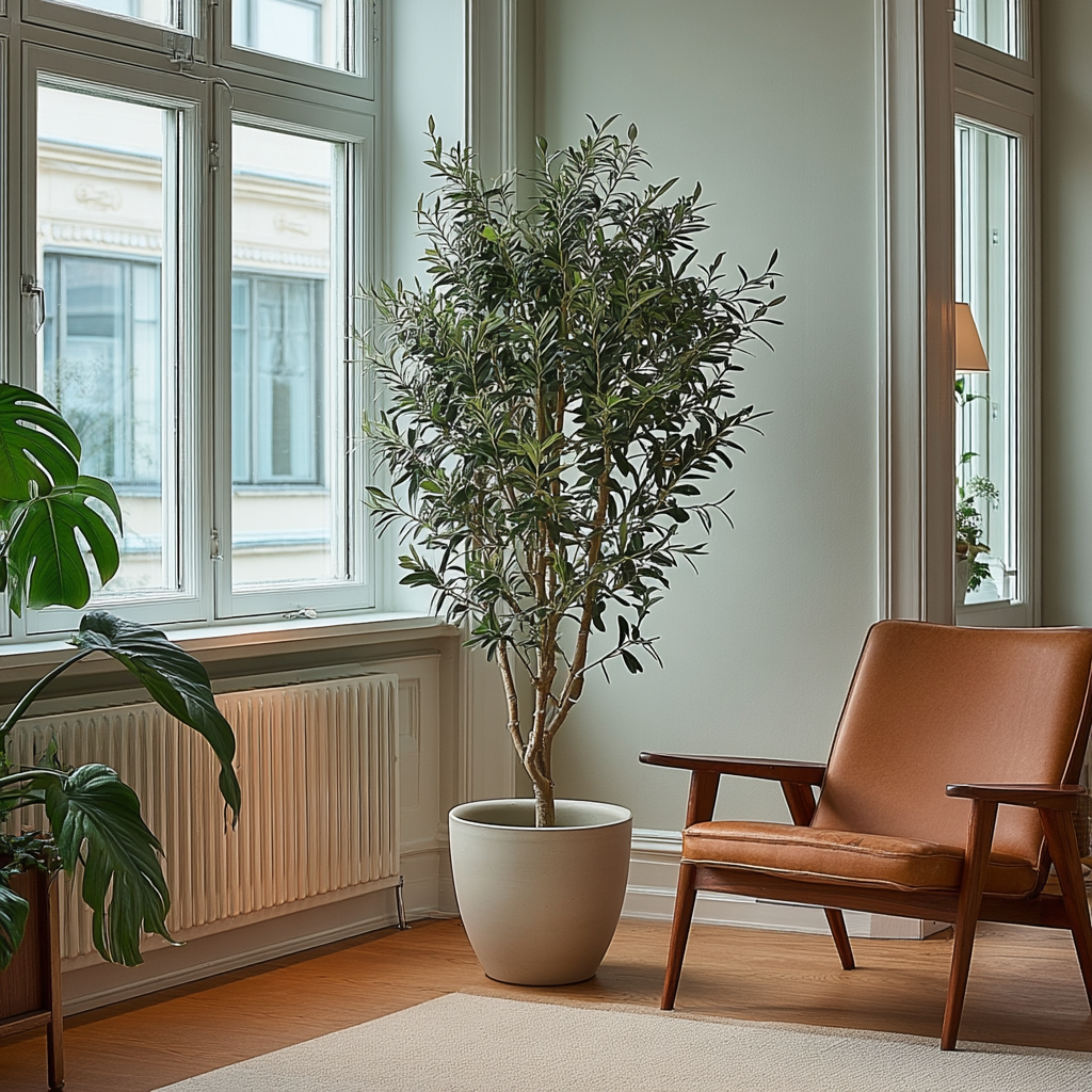 Kunstig Oliventre 160cm