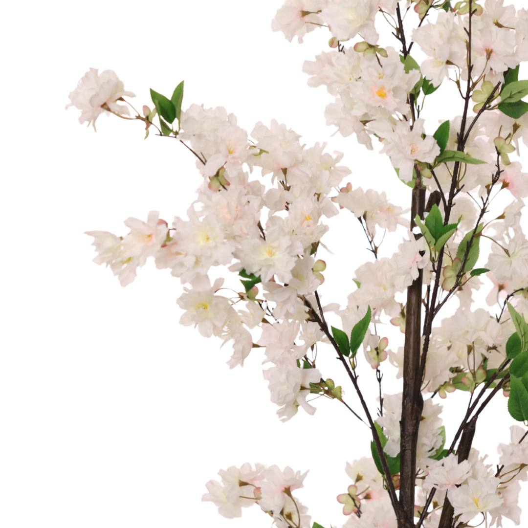 Kunstig Japansk Kirsebærtre Hvit 180 cm