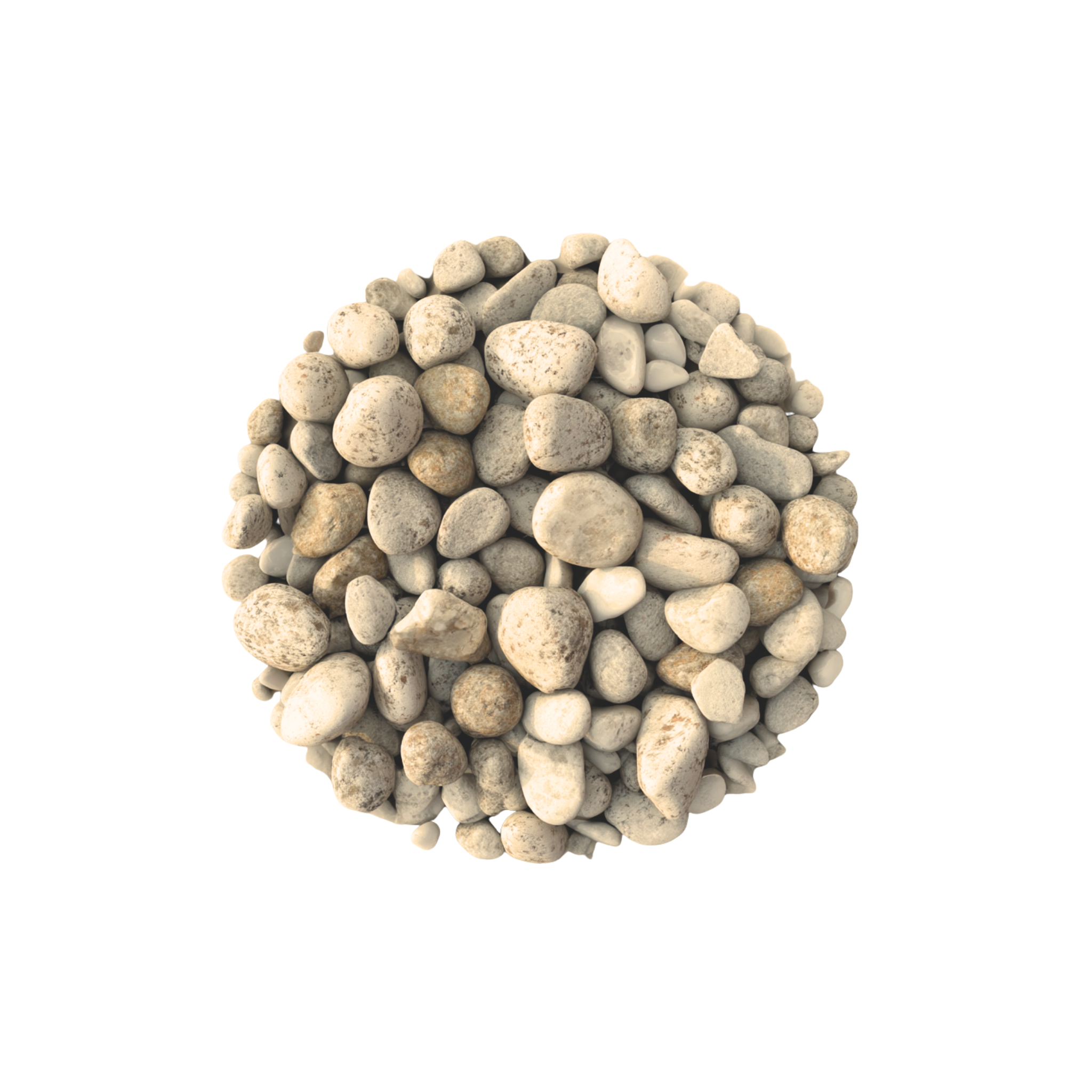 Dekorstein Beige 15-40 mm - 10 kg