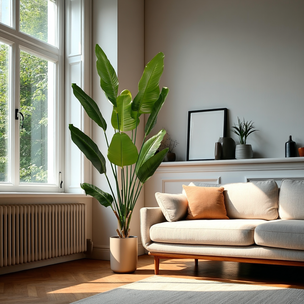 Kunstig Sterlitzia Deluxe 180 cm