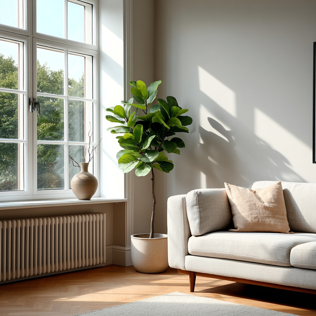 Kunstig Fiolinfiken 120 cm